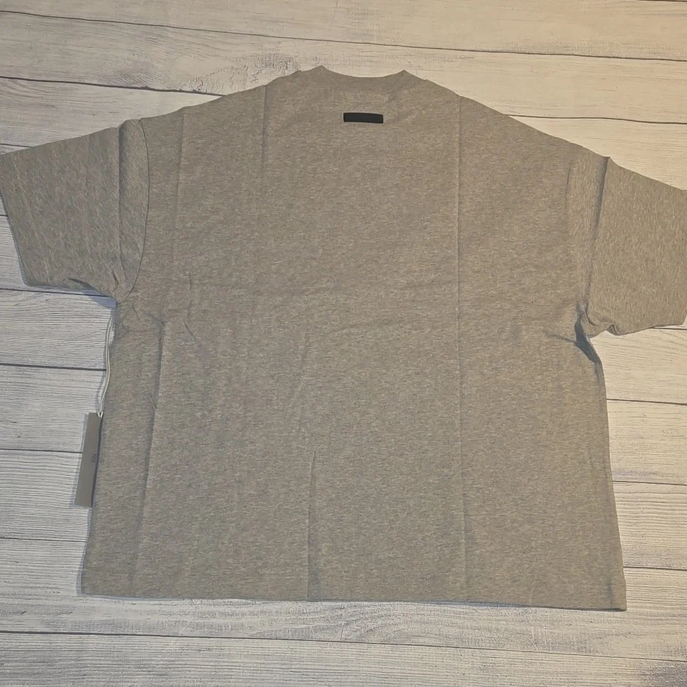 Essentials Fear of God Oversized Cotton T-Shirt Heather Gray Size M NWT
